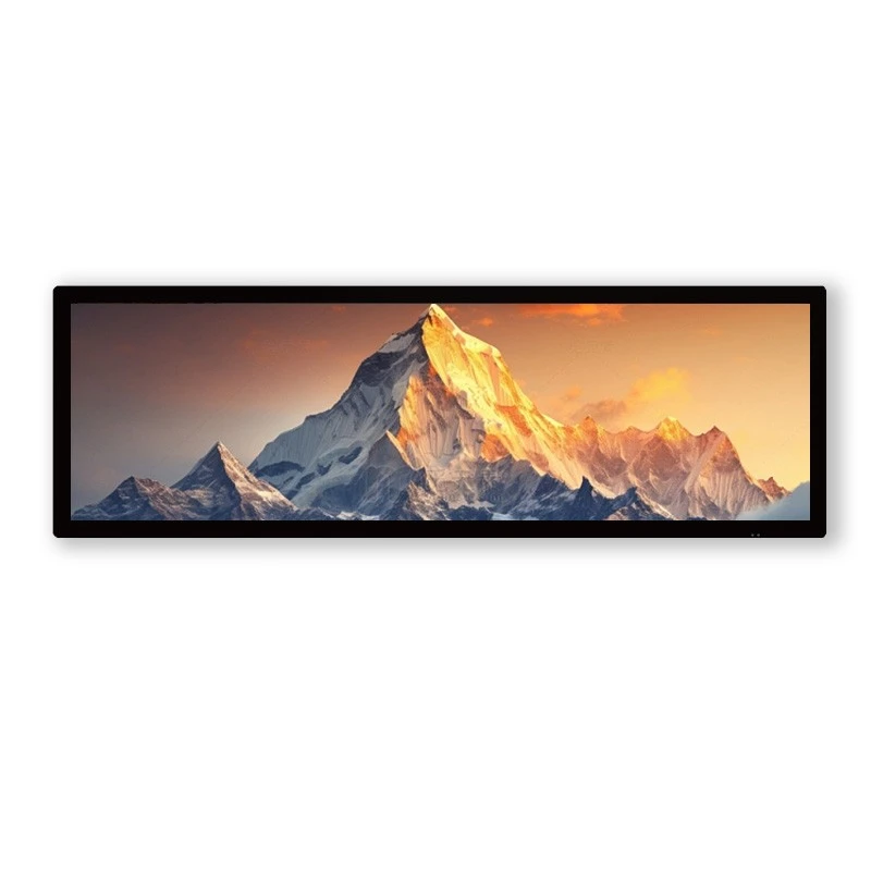 Segnaletica digitale con display a barra da 35,5 pollici
