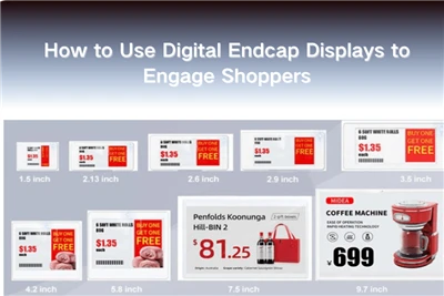 Come utilizzare i display digitali per coinvolgere gli acquirenti