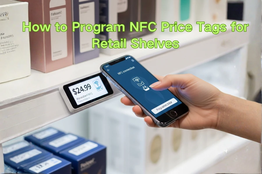 Come programmare i cartellini dei prezzi NFC per gli scaffali dei negozi