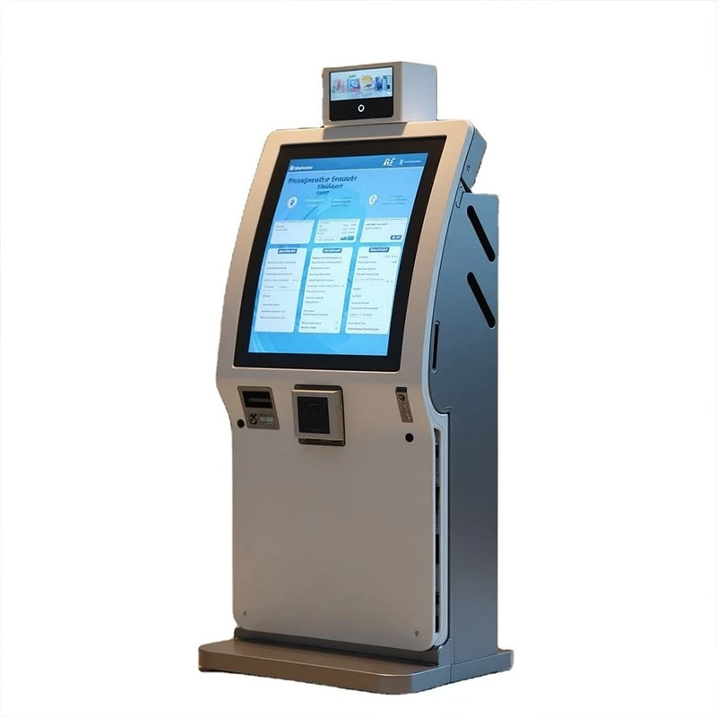 Display di soluzioni per chioschi interattivi per reception self-service