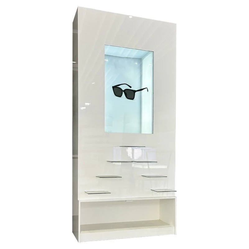 Display in legno con schermo trasparente da 42 x 23 pollici con schermo trasparente